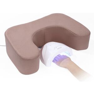 Royalay Pink Armrest For Nail Tech Manicure Silicone Cover Memory Foam